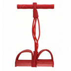 Studio shot of resistance exerciser showing its compact design.