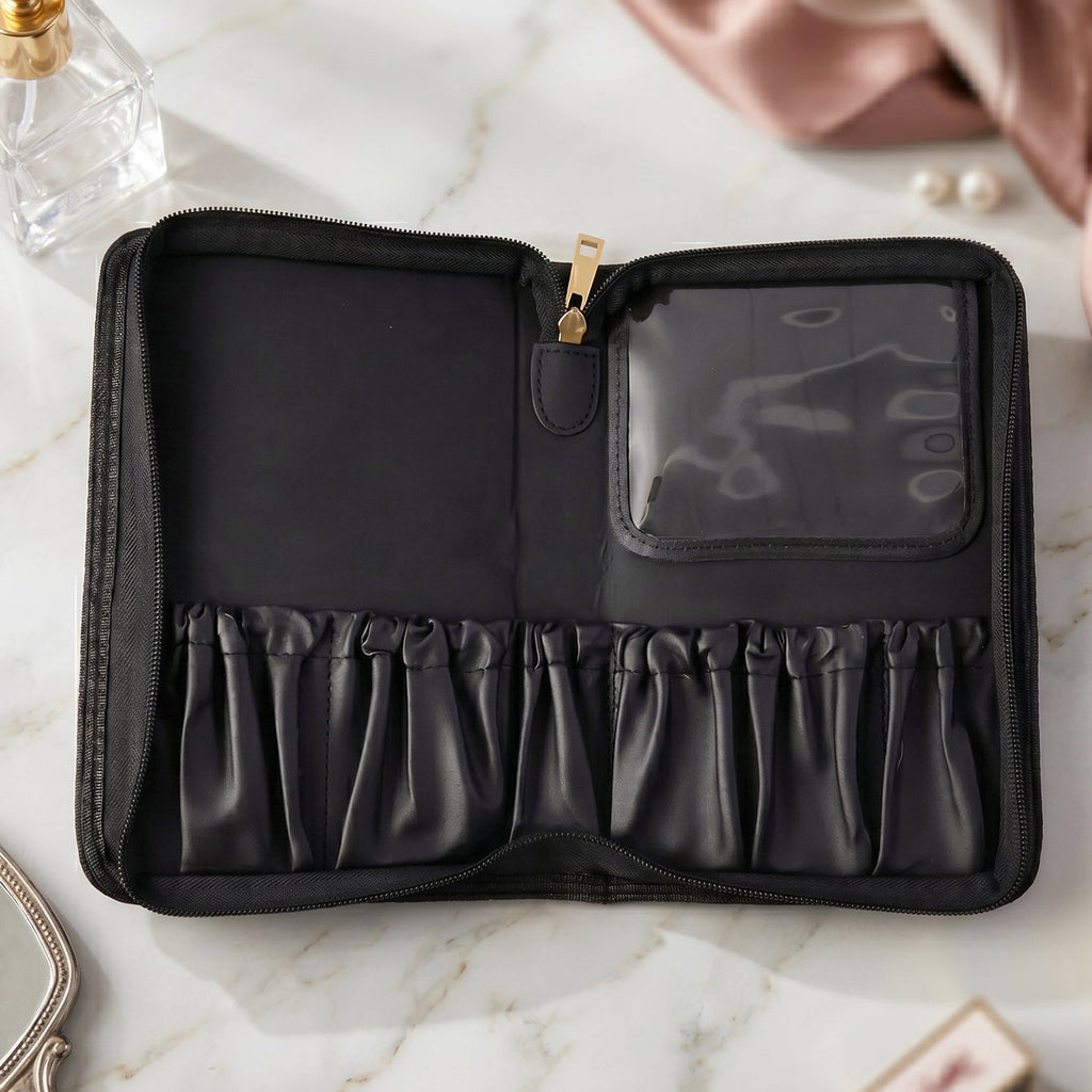 Makeup organizer bag with floral pattern & stylish look