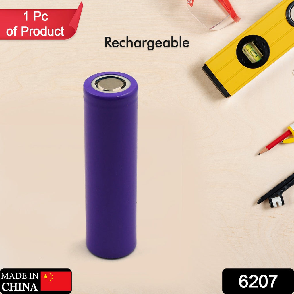 High-capacity 3.7V 1200mAh Lithium Rechargeable Battery with flat top design.