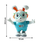Cute bunny with light-up ears and musical features
