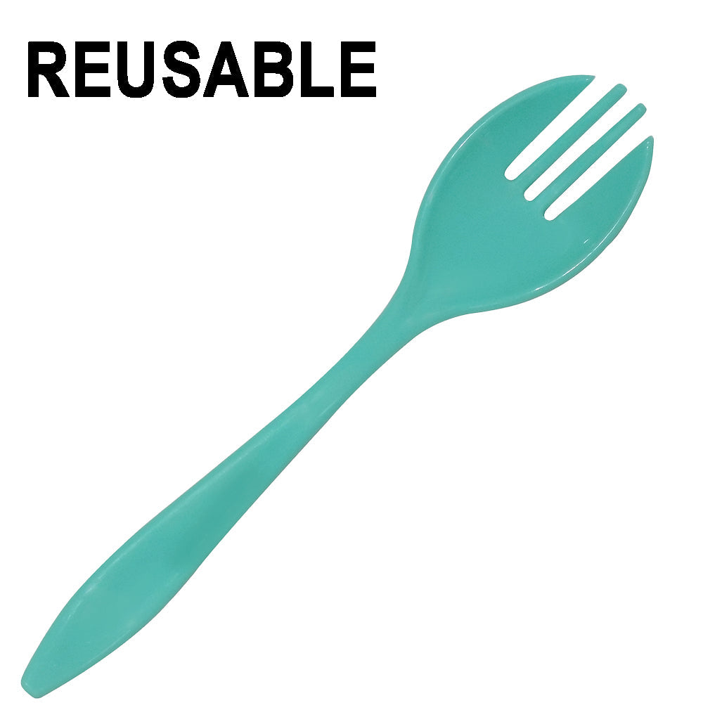 Single BPA-free plastic fork, ideal for daily use.