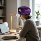 Soft and comfortable kids velvet cap for festive occasions