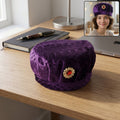 Premium velvet boys cap with stone brooch and traditional style