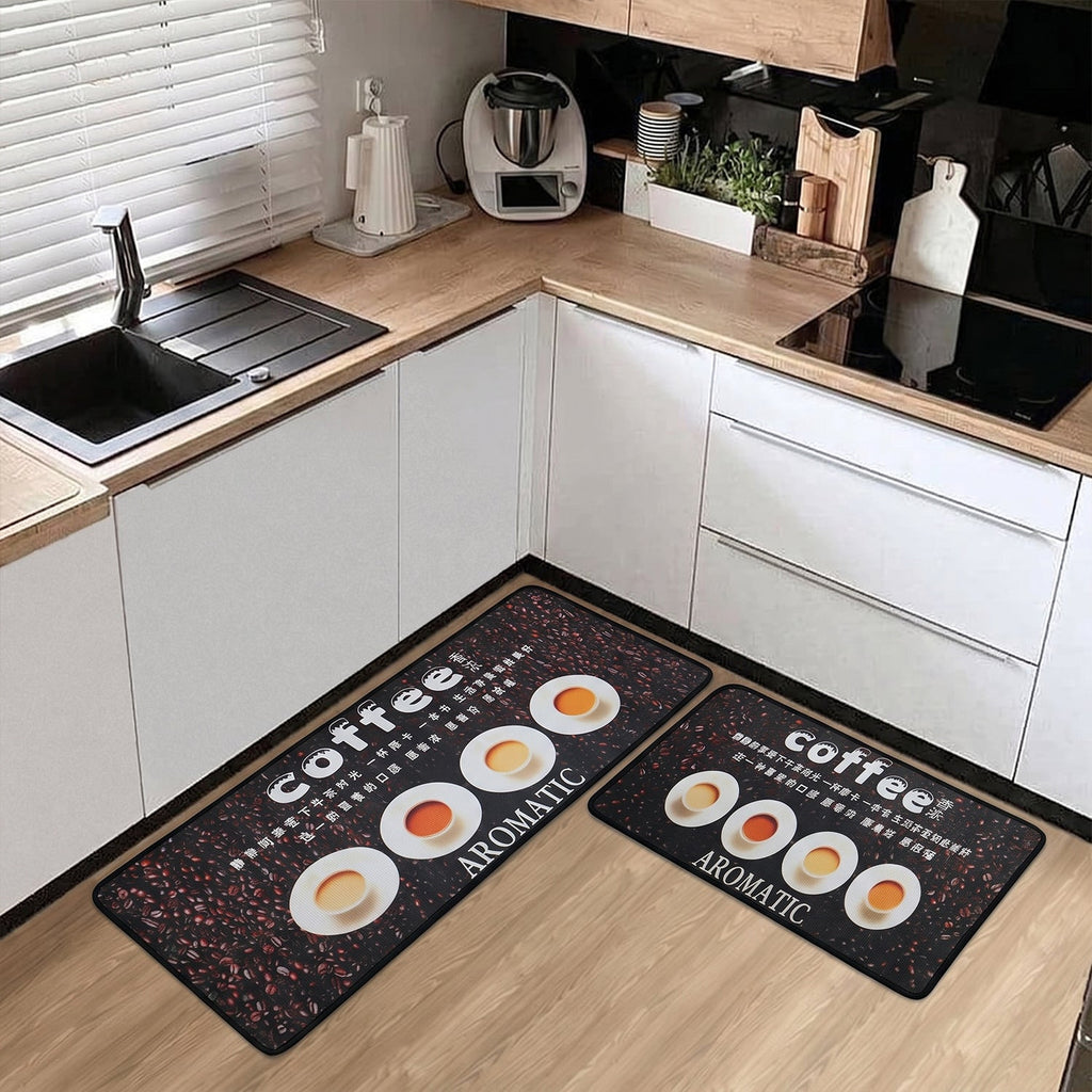 Decorative and safe anti-slip runner mats