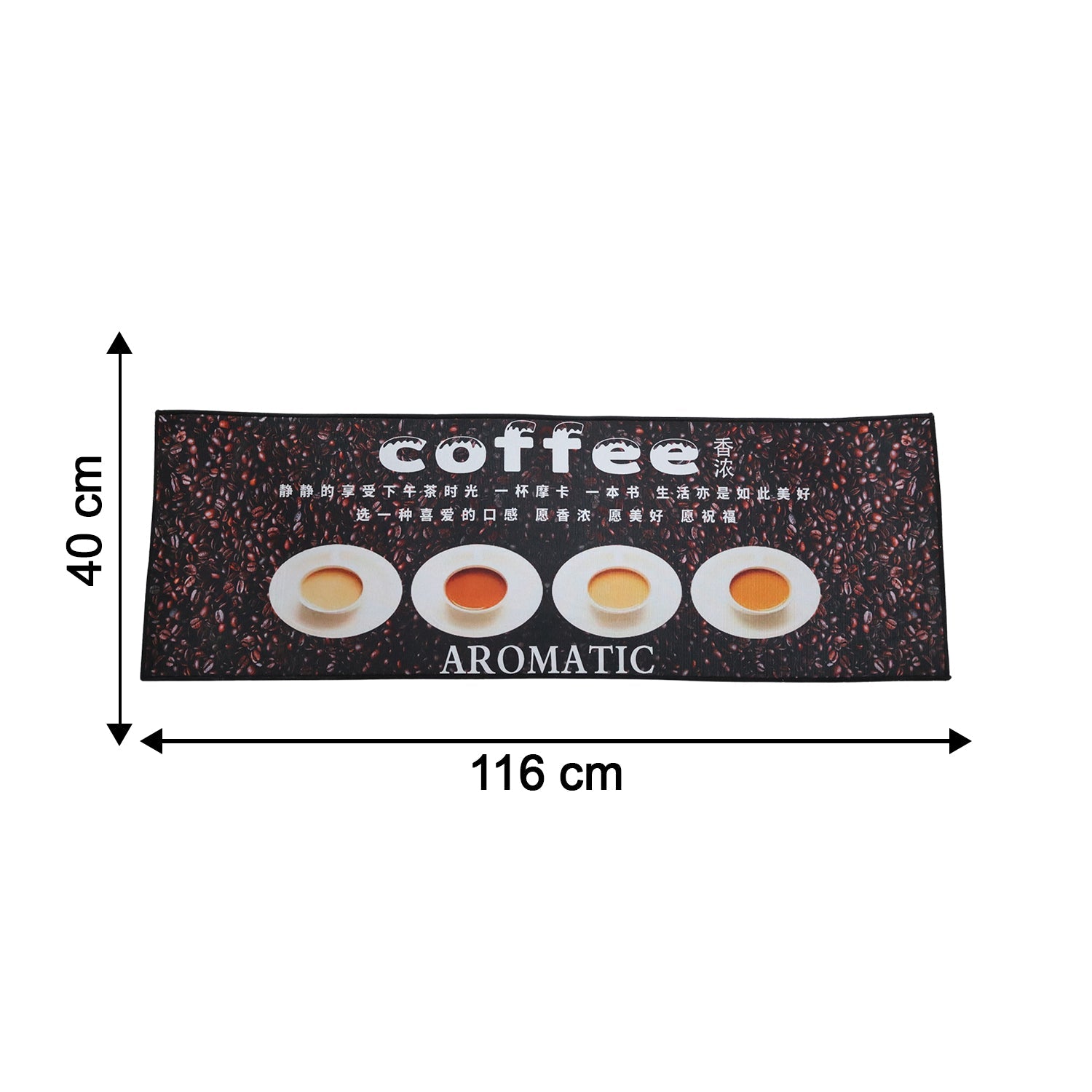 Lightweight, easy-to-clean decorative floor mats