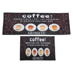 Comfortable printed floor mats for daily household use