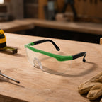 Full side protection safety goggles designed for industrial & outdoor use