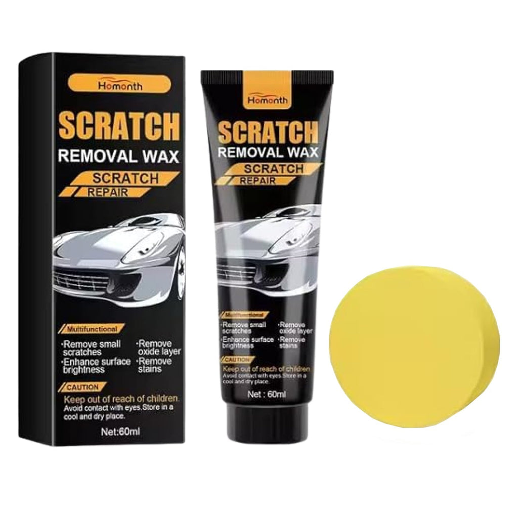 Wax tube for removing car paint scratches and oxidation