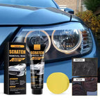 Alternative angle of  scratch removal wax for car paint repair