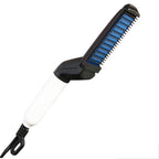 Packaging for the Men's Hair & Beard Straightener, a versatile beard grooming tool.