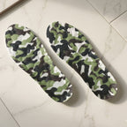 Lightweight camouflage insoles for all-day foot support