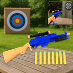 Shot Air Gun Toy with scope and foam bullets for kids
