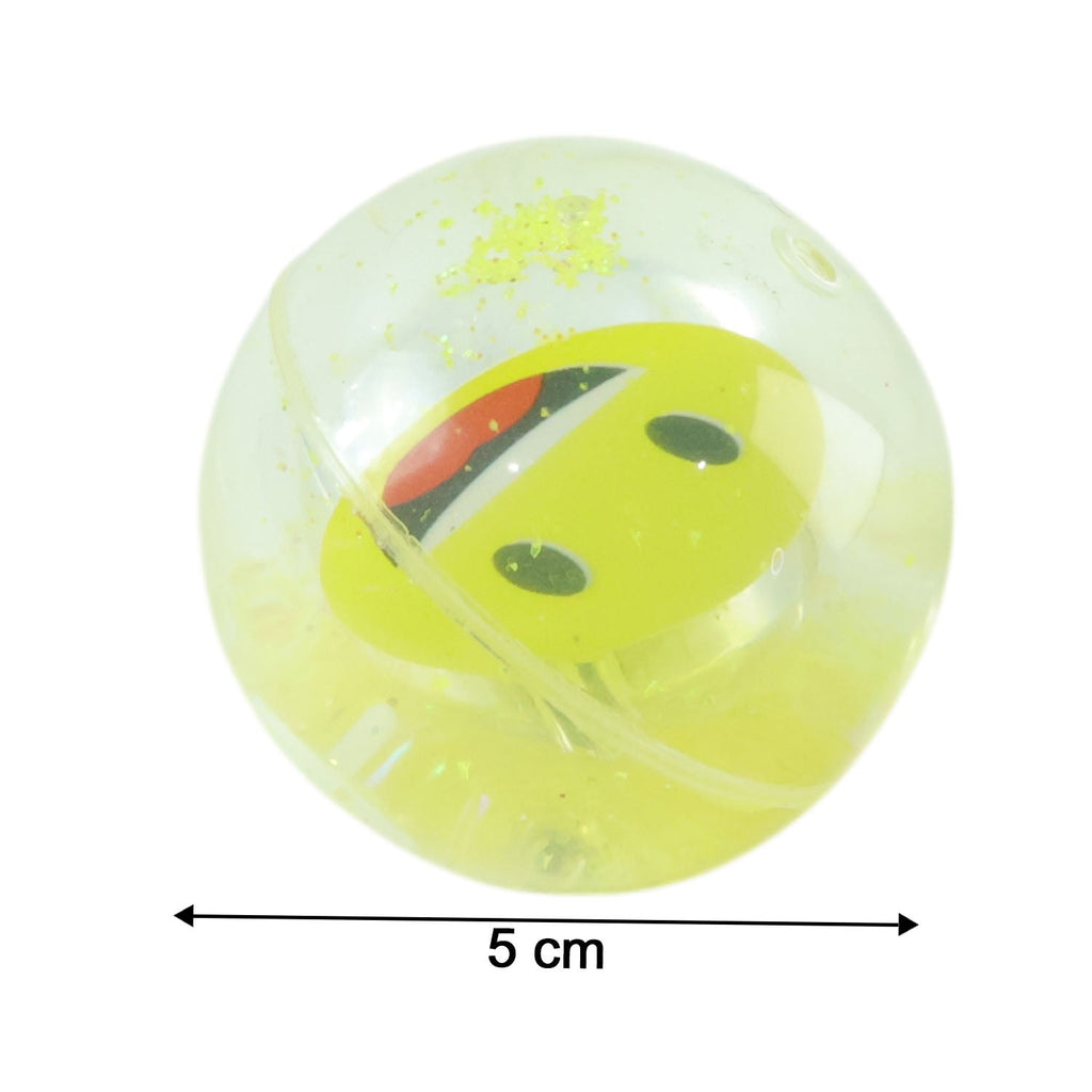 Size reference of the smiley face sensory water ball