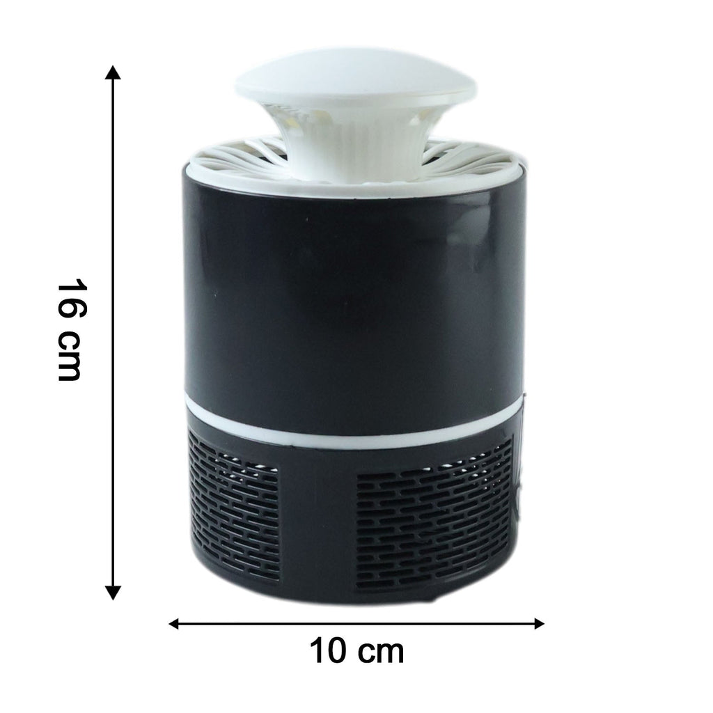 Size specifications and dimensions of the USB mosquito killer lamp