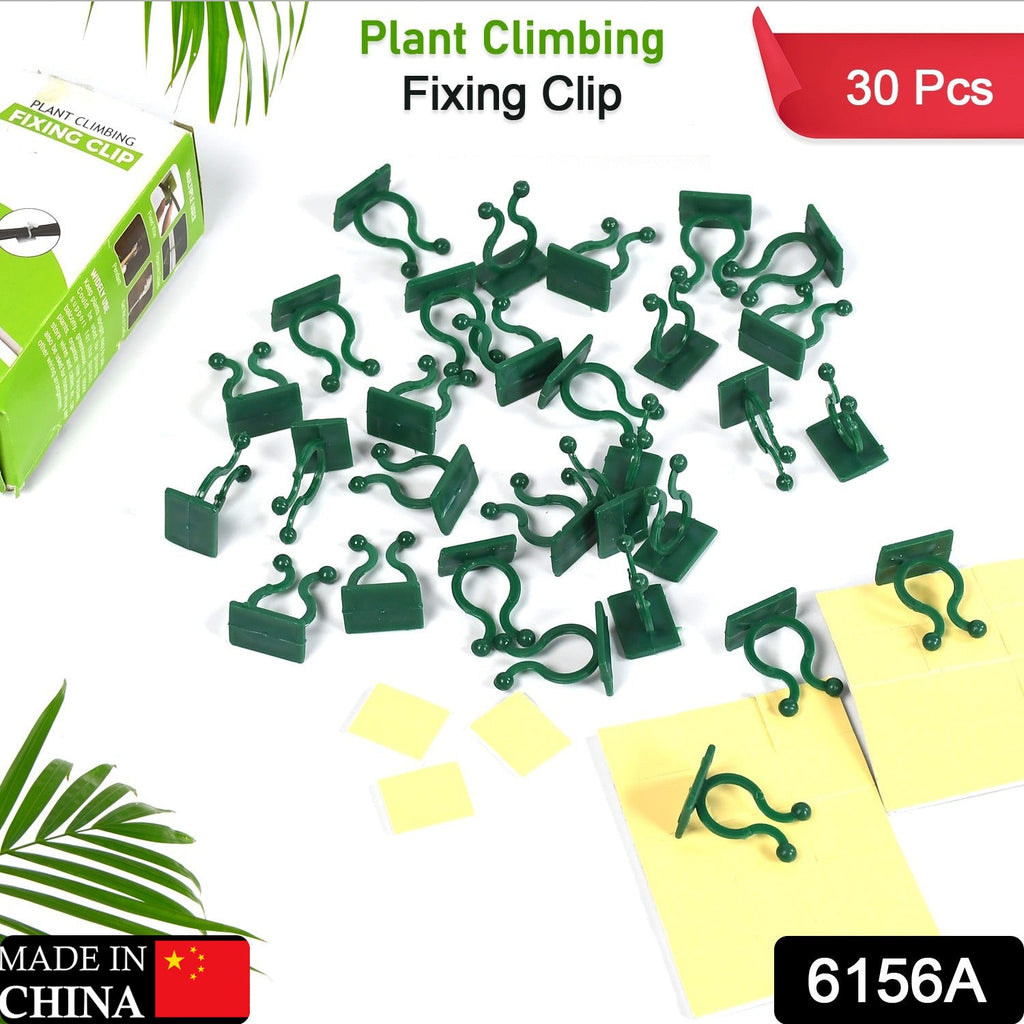 Box containing 30 easy-to-use wall plant clips for home and garden.