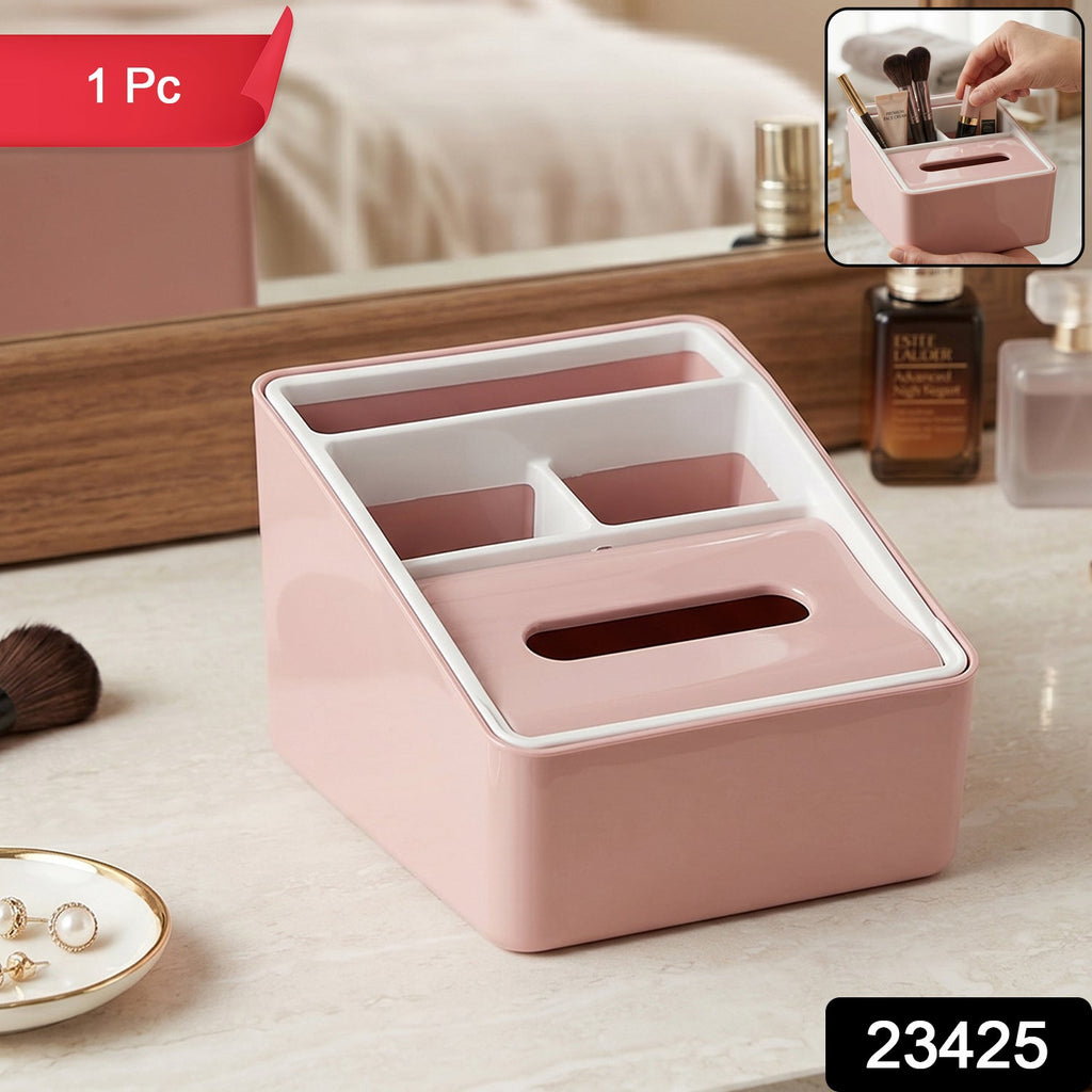 Multifunctional compartment storage box for home and office organization