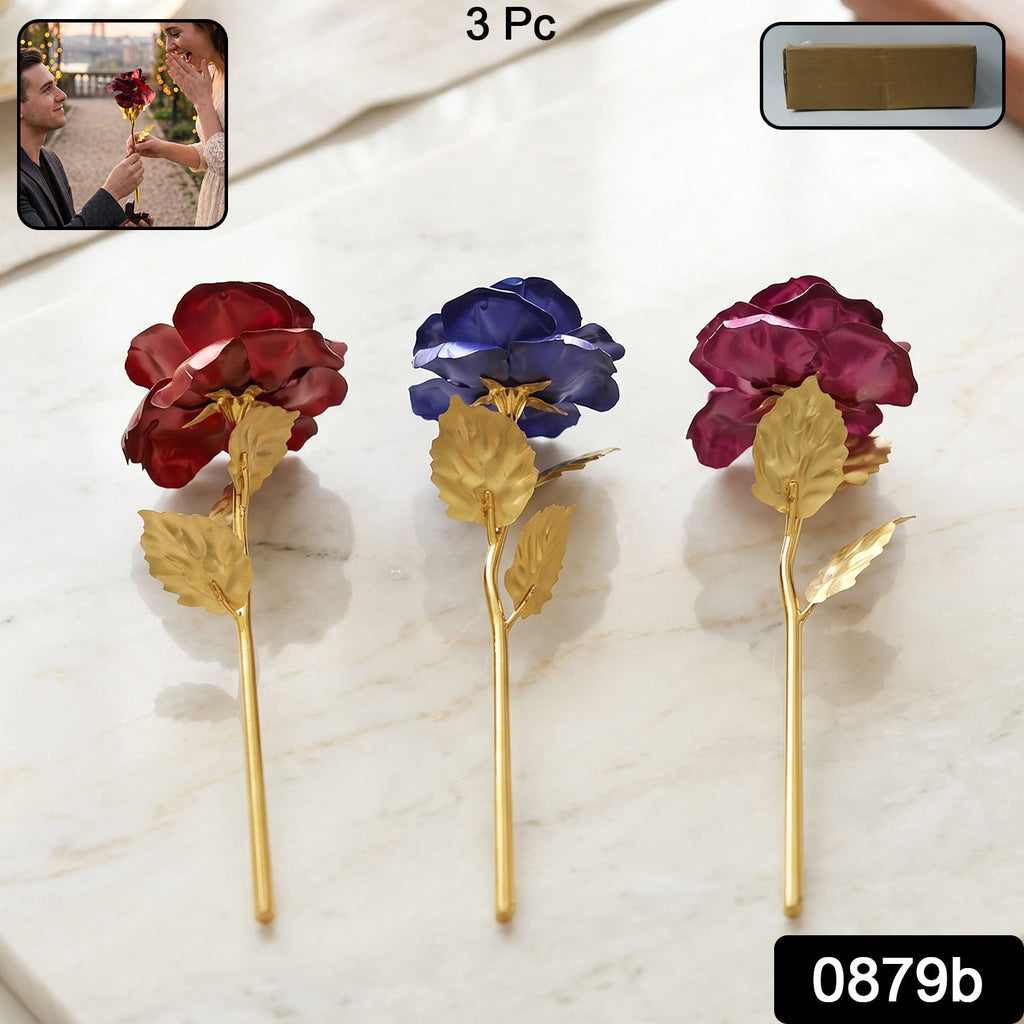 Close-up of the delicate petals and rich hues of a decorative Mix Color Rose.