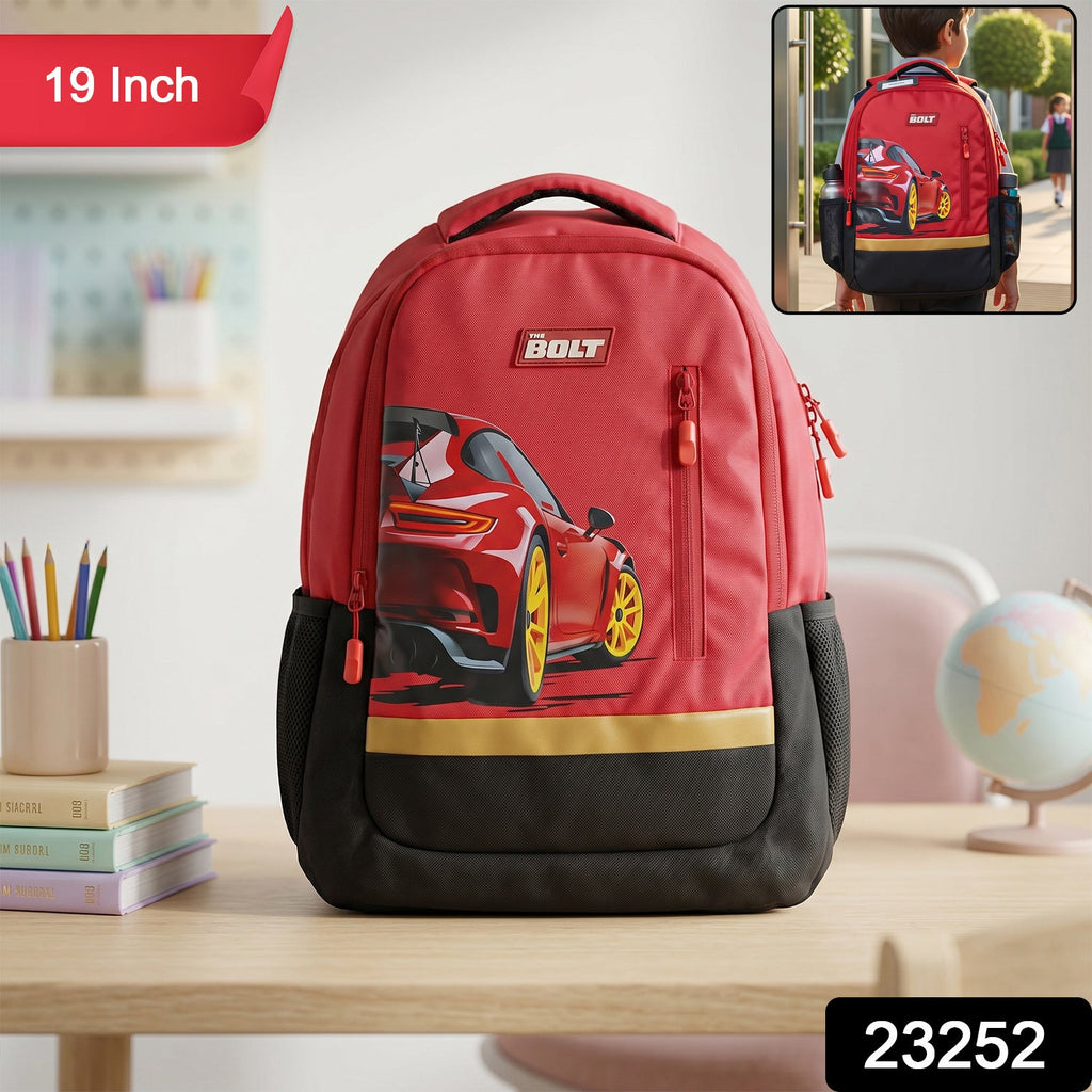 Kids' school backpack with 19 inch size in vibrant colors