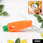 Components of the versatile cleaning brush set including the spiral and hook tools.