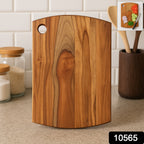 Premium quality smooth surface teak wood cutting board