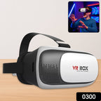 Side view of the Fitnos VR Box headset with adjustable straps.