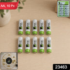 High performance AA alkaline battery ideal for gadgets and remotes