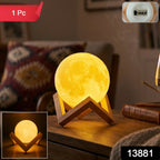 LED Lunar Globe Lamp, decorative night light for home