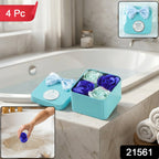 Luxury rose soap gift box with floral design