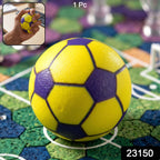 Blue and yellow stress relief toy football for stress and fidgeting
