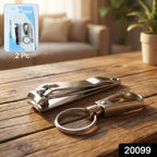 Close-up of sharp stainless steel nail clipper blades for smooth trimming