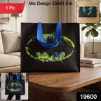 Premium reusable shopping tote with strong handles