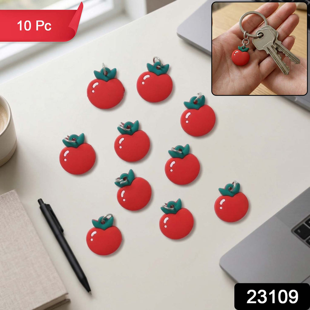 Cute apple design keyring accessory for bags