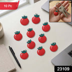 Cute apple design keyring accessory for bags