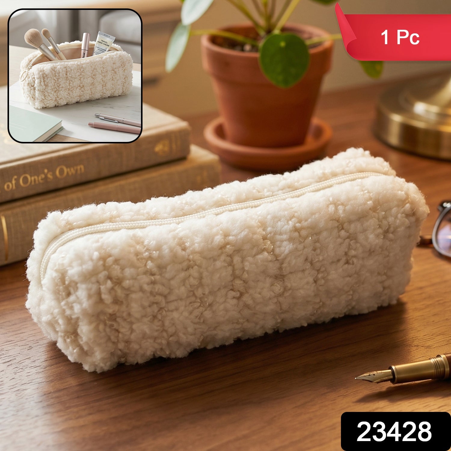 Spacious and lightweight cosmetic and toiletry storage bag