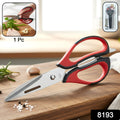 Multipurpose kitchen scissors with comfortable ergonomic grip