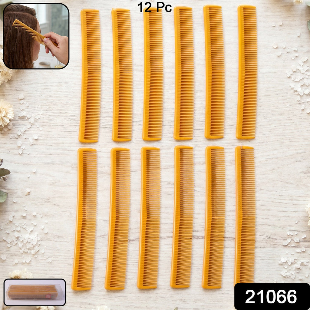High-quality plastic styling combs with anti-static design for smooth hair