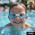 Children swim goggles providing clear underwater view