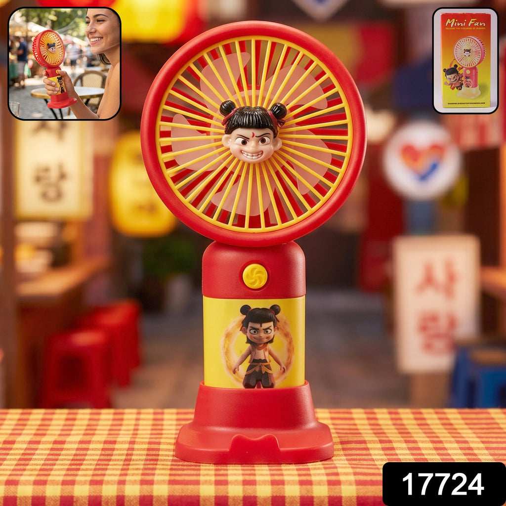 kids handheld personal cooling fan
