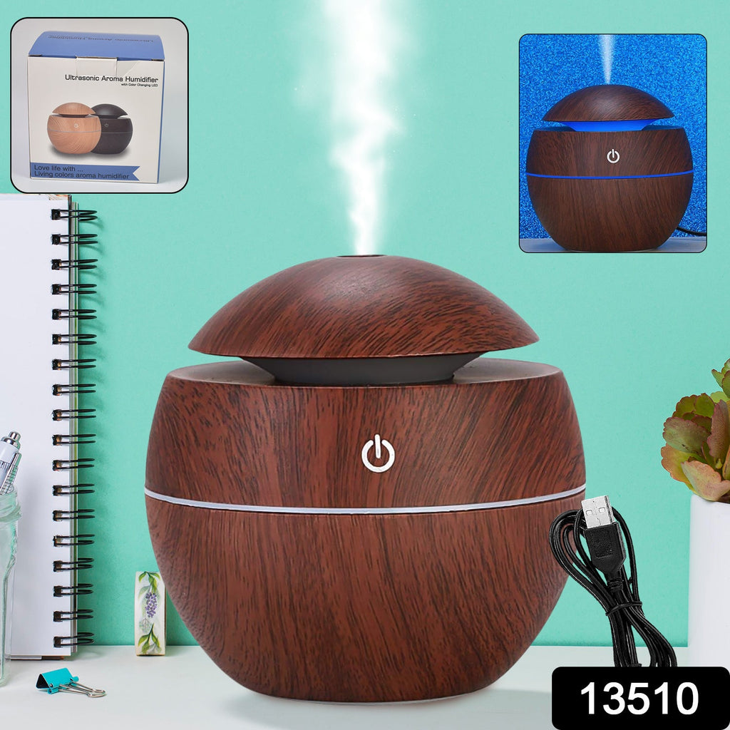 Packaging box of the Airvanta USB desktop humidifier, highlighting key features.
