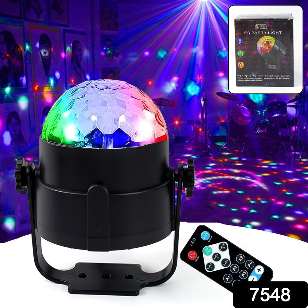 Compact Disco Ball Light with USB power, ready for any celebration.