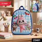 Colorful cartoon printed kids backpack, perfect for kindergarten students