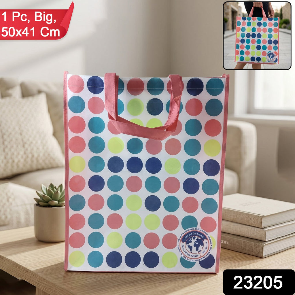 Multipurpose printed carry bag with durable handles and stylish design