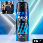 Fugo Blue men's deodorant spray for daily freshness
