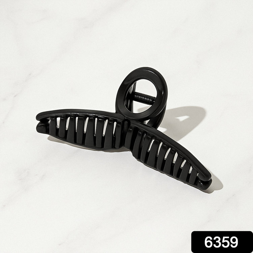 Close-up of strong hair claw clip showing secure grip mechanism