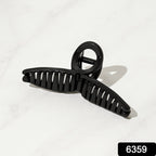 Close-up of strong hair claw clip showing secure grip mechanism