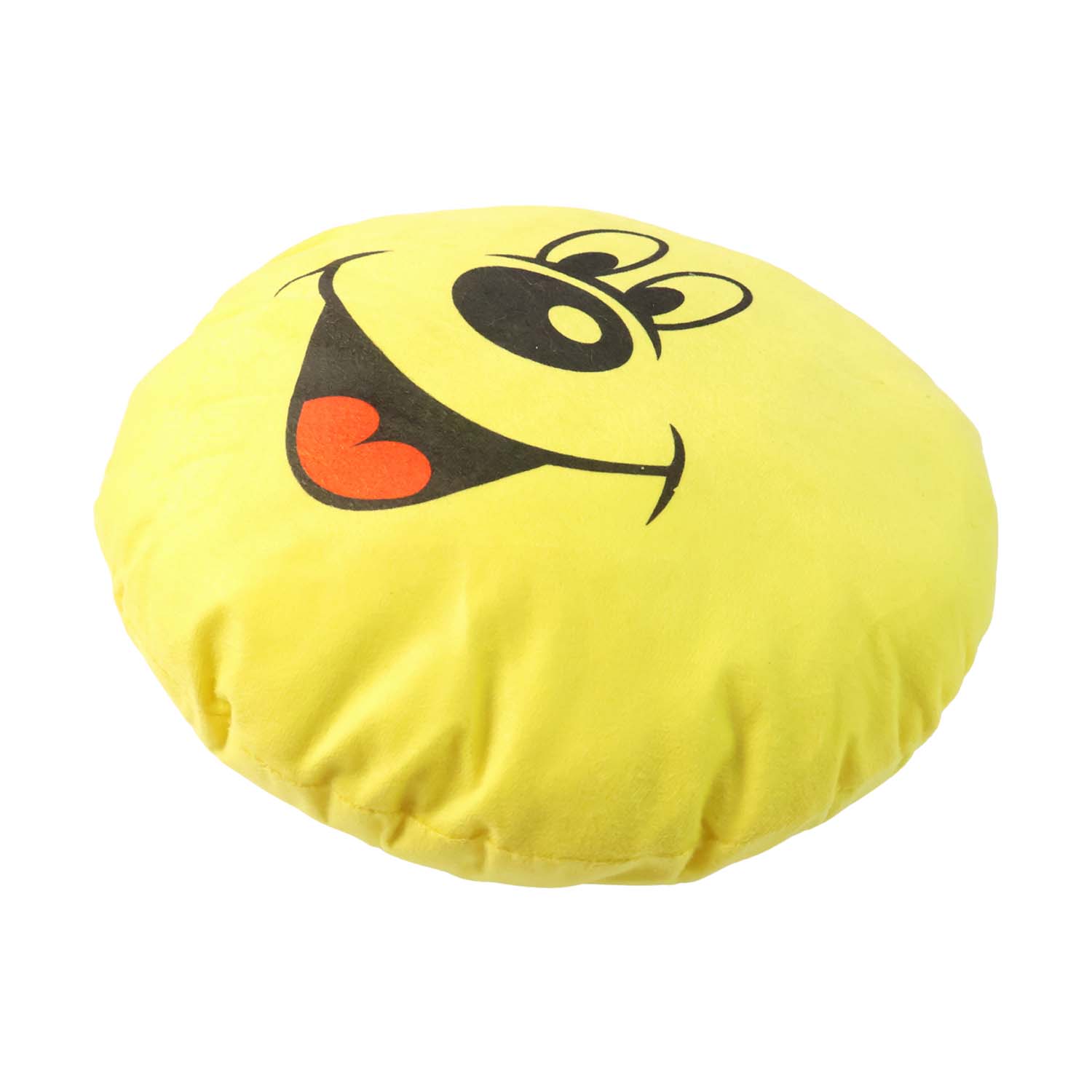 Cute decorative smiley face plush cushion pillow for kids’ rooms