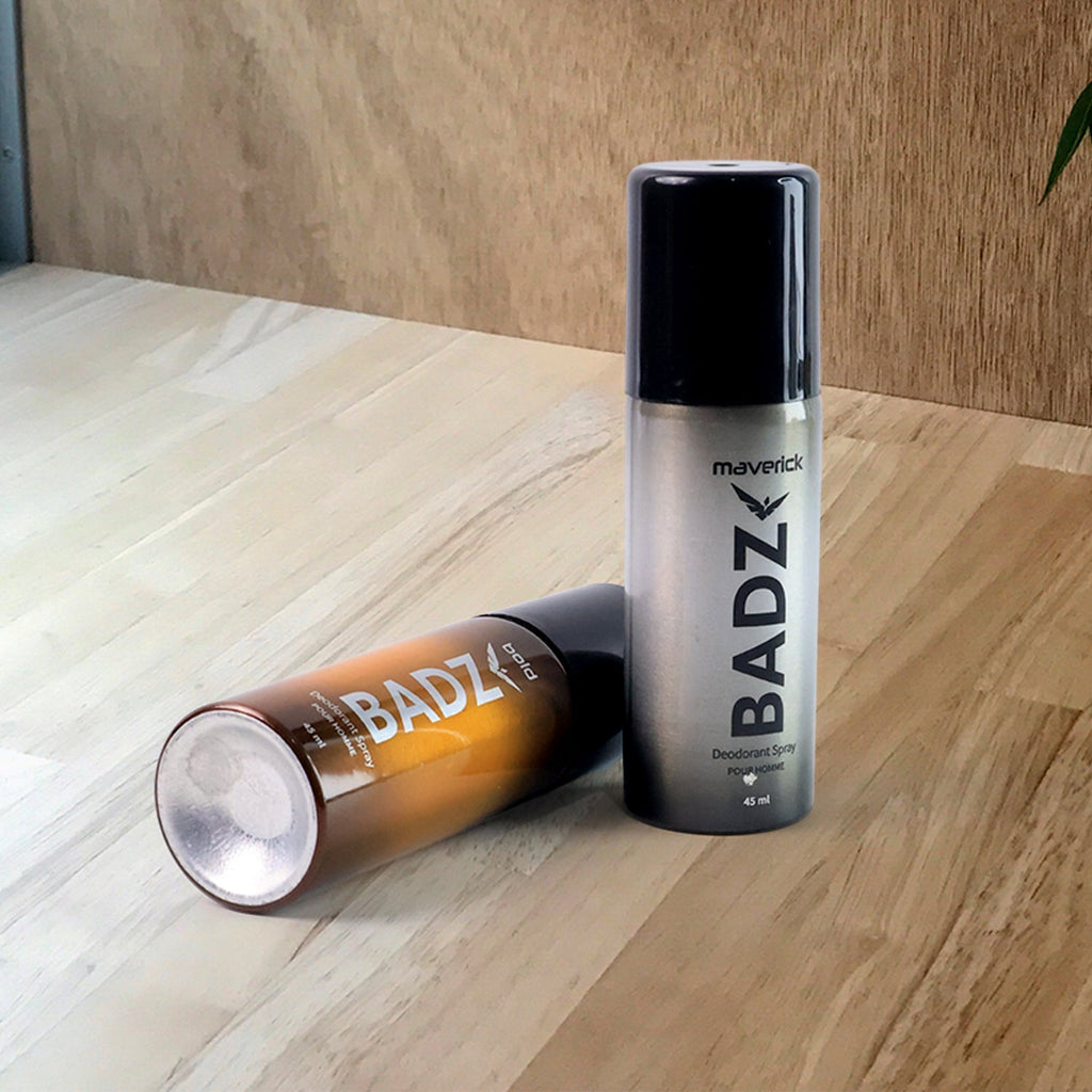 Premium men's deodorant spray with quick-drying and non-sticky formula