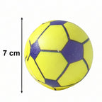 Colorful football design stress ball for desk and stress relief