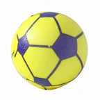 Anti-stress rubber football toy for relaxation and play