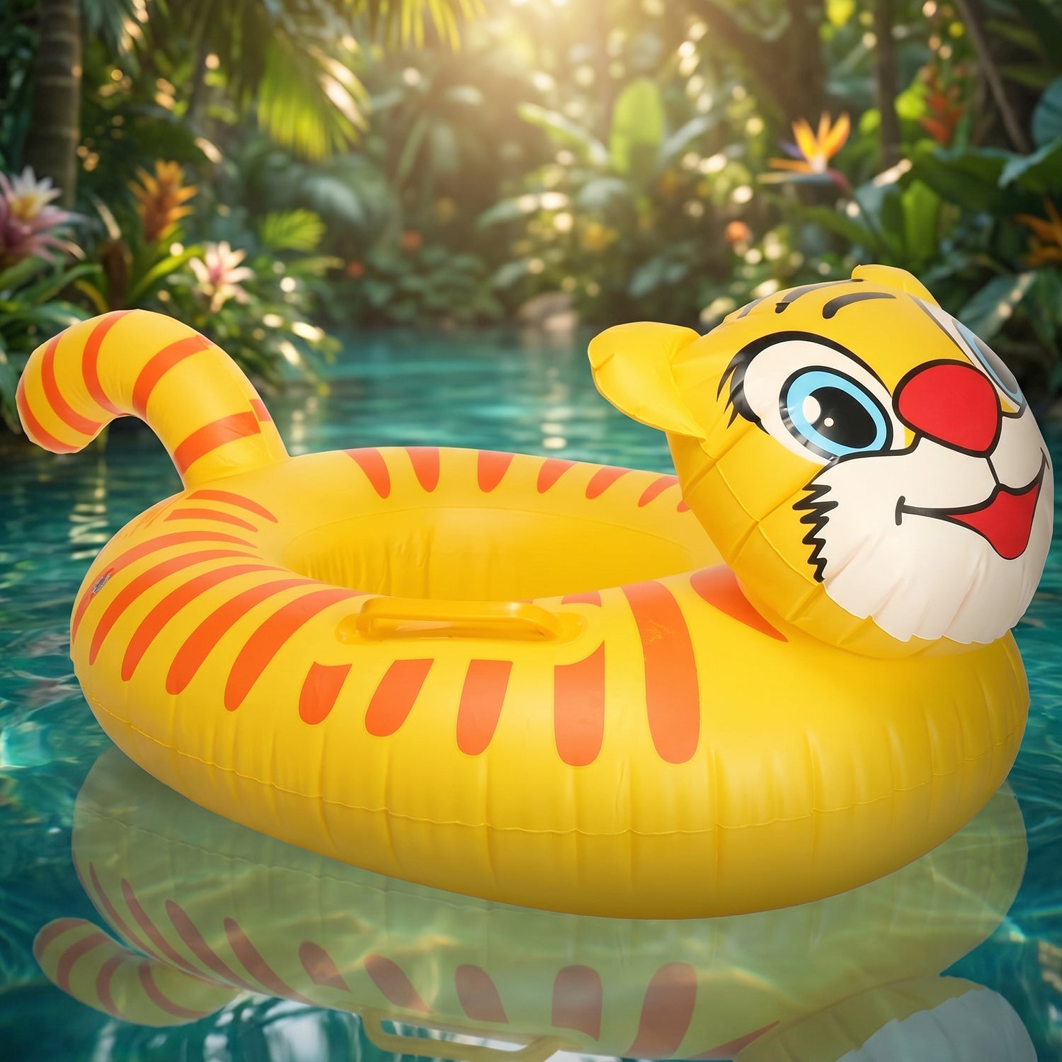 Kids water float toy, safe pool float ring